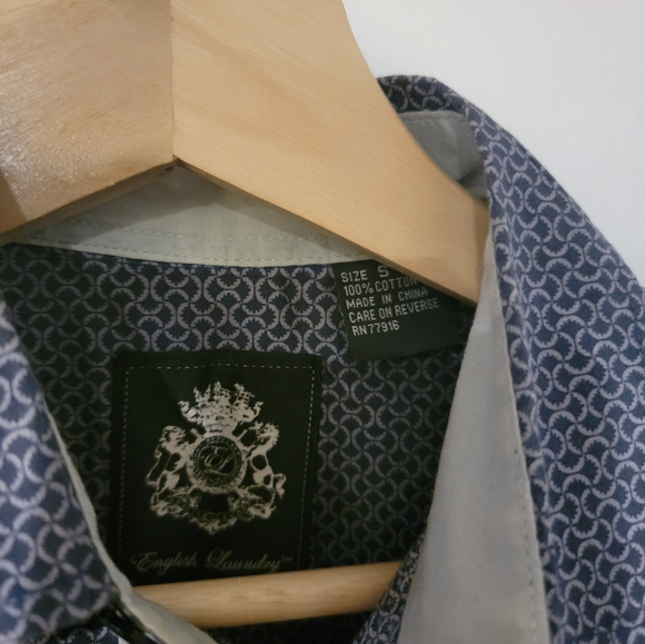 English Laundry size small button down long sleeved shirt - Picture 7 of 7